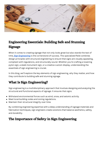 engineering essentials building safe and stunning