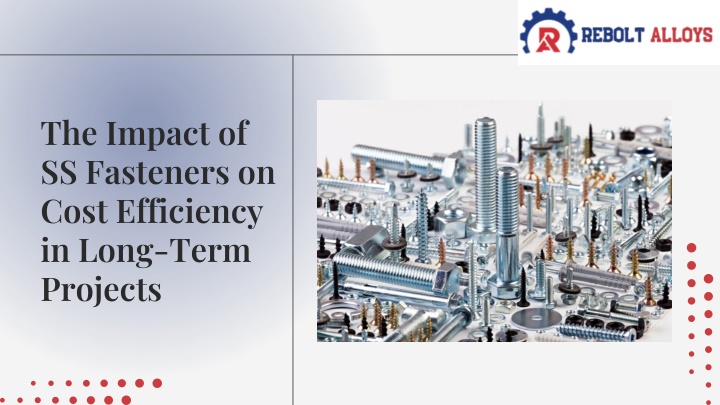 the impact of ss fasteners on cost efficiency