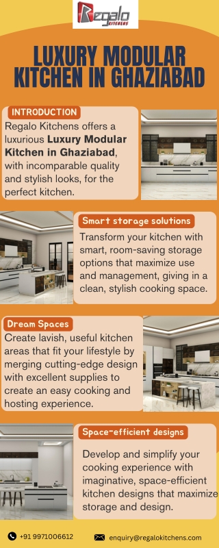 Luxury Modular Kitchen in Ghaziabad