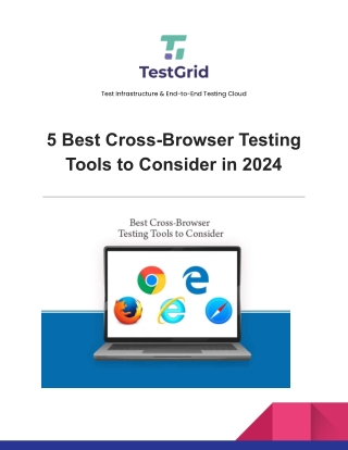 test infrastructure end to end testing cloud