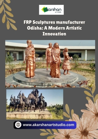 The Growing Presence of FRP Sculptures in Odisha