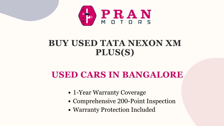 buy used tata nexon xm plus s