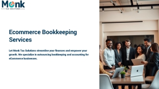 Streamline Your Finances with Expert eCommerce Bookkeeping Services