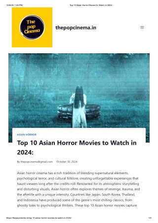 Top 10 Asian Horror Movies to Watch in 2024