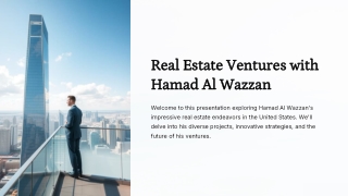 Real Estate Ventures with Hamad Al Wazzan