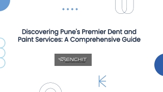 Find the Best Dent and Paint Services in Pune