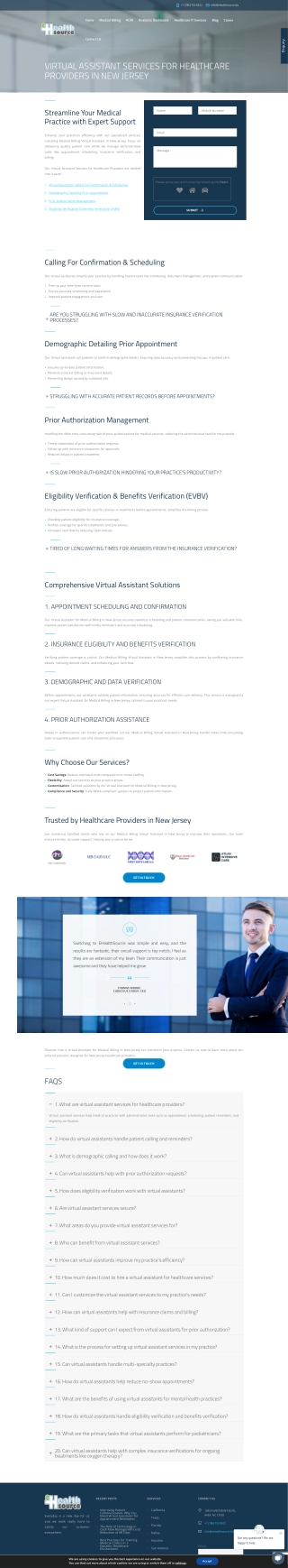 Professional Medical Billing Virtual Assistant in New Jersey