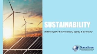 sustainability