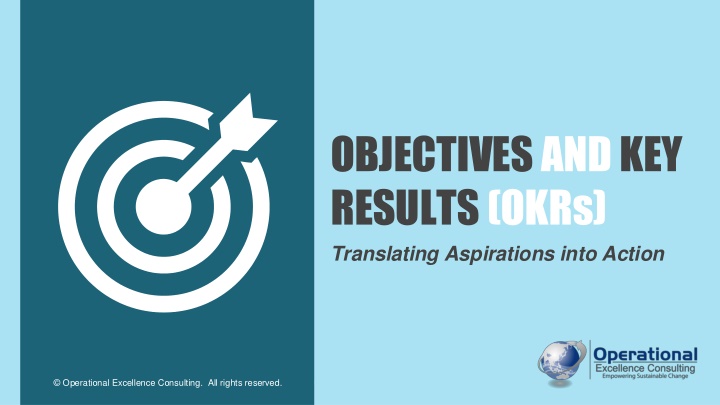 objectives and key results okrs translating