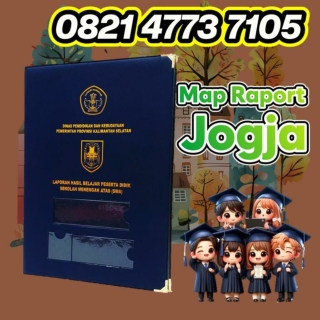 0821-4773-7105 Cetak Map Raport Hotprint Emboss Sampul Ijazah di Berbah Sleman