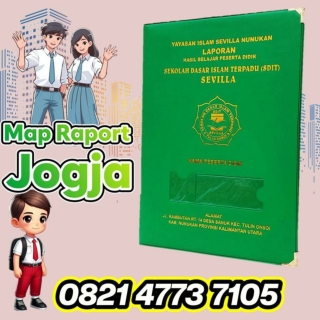 0821-4773-7105 Cover Depan Raport K13 Map Ijazah di Banguntapan Bantul