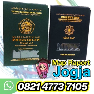 0821-4773-7105 Map Ijazah Universitas Sampul Raport di Pajangan Bantul