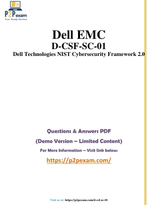 dell emc d csf sc 01