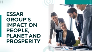 essar group s impact on people planet