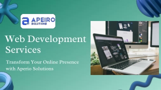 Aperio Solutions - Web design and Development Services