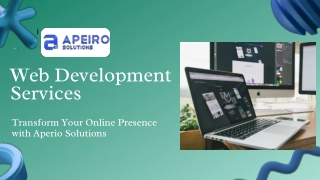 Aperio Solutions - Web design and Development Services