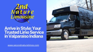 Arrive in Style Your Trusted Limo Service in Valparaiso Indiana