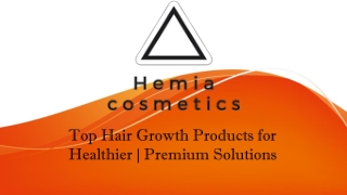 Achieve Healthy Hair with Our Top Hair Growth Products