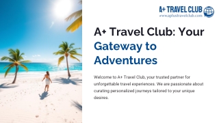 a travel club your gateway to adventures