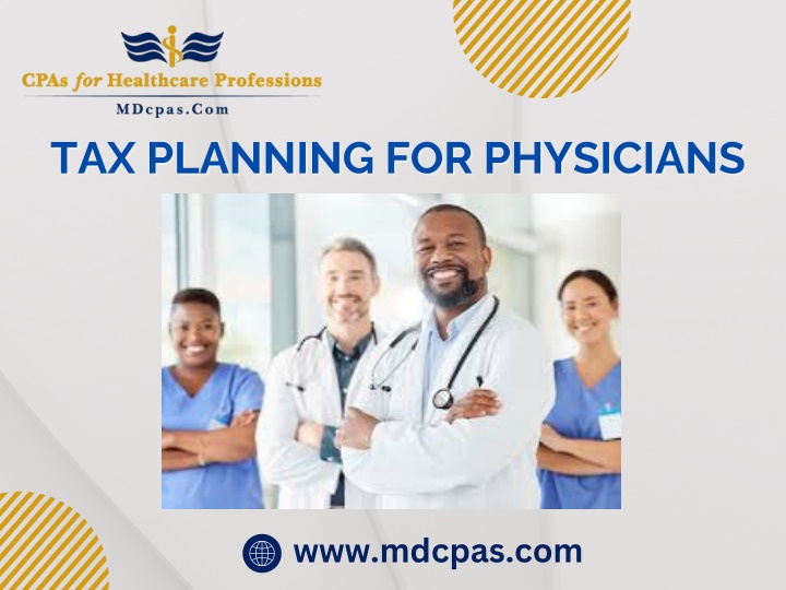 tax planning for physicians tax planning