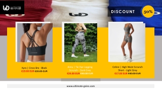Sportswear and Workout Outfit Set For Women | Ultimate Gainz