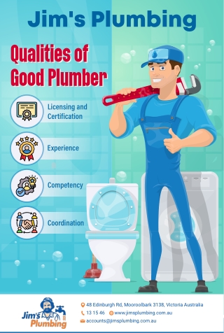 jim s plumbing qualities of good plumber good
