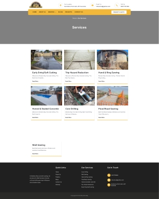 Concrete Cutting Services in Brisbane