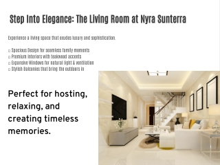 Nyra Sunterra | Solar Powered 4 BHK villas off Sarjapur road