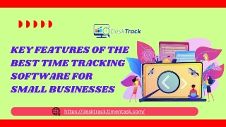 key features of the best time tracking software