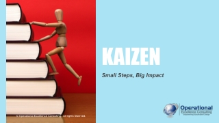 kaizen small steps big impact