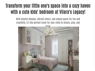 Vilara's Legacy - 2 BHK & 3 BHK apartments in Sarjapur