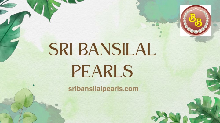 sri bansilal pearls