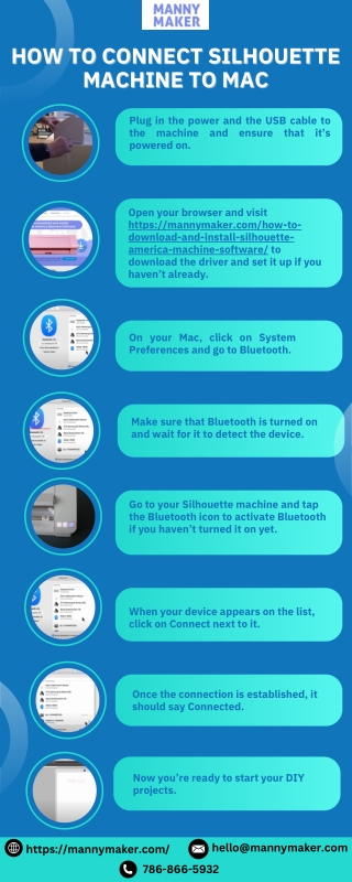 How to Connect Silhouette Machine to Mac