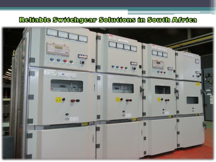 reliable switchgear solutions in south africa