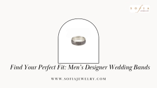 Find Your Perfect Fit Men’s Designer Wedding Bands