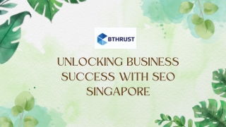 Unlocking Business Success with SEO Singapore