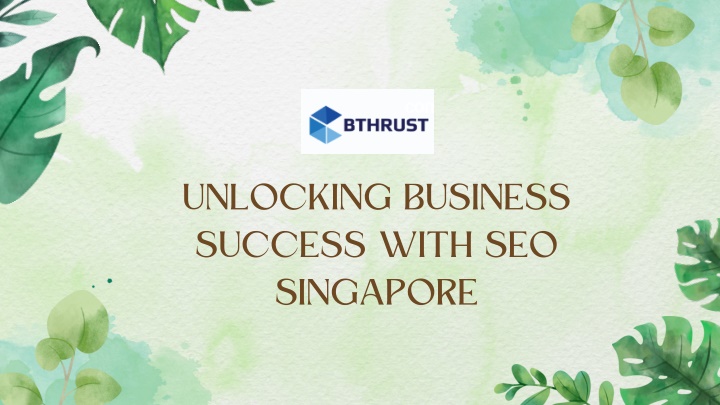 unlocking business success with seo singapore