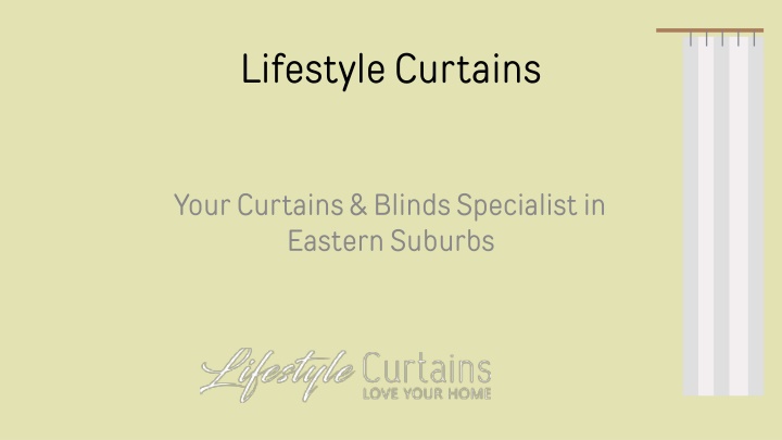 lifestyle curtains