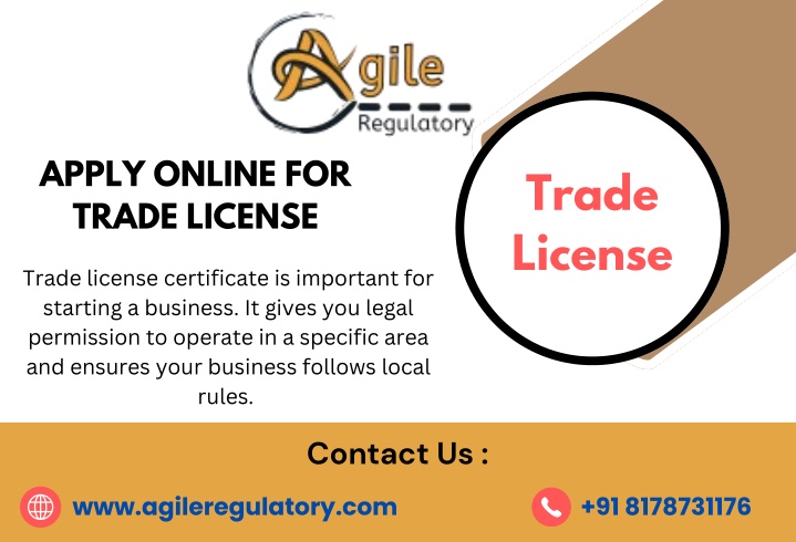 apply online for trade license