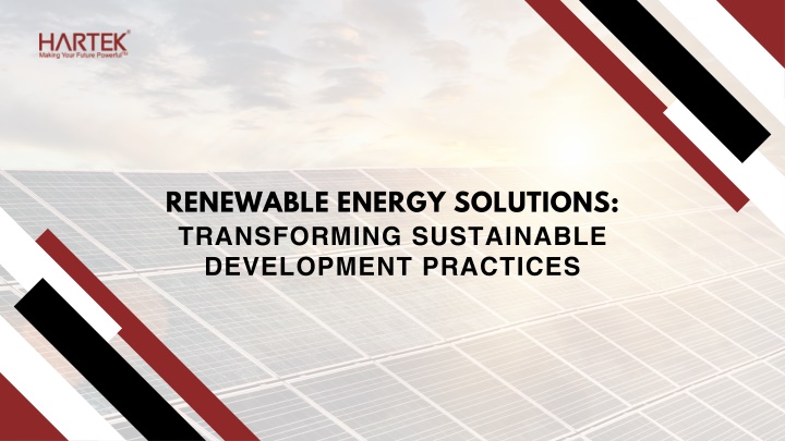 renewable energy solutions transforming