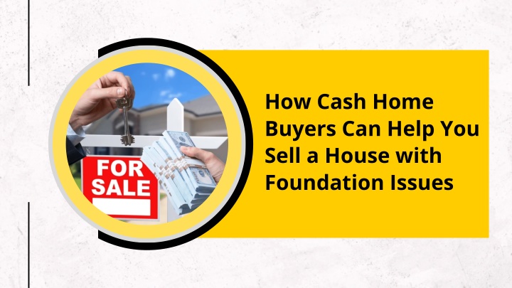 how cash home buyers can help you sell a house