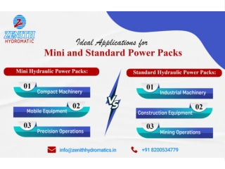 Mini vs. Standard Hydraulic Power Packs: Price and Performance