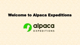 welcome to alpaca expeditions