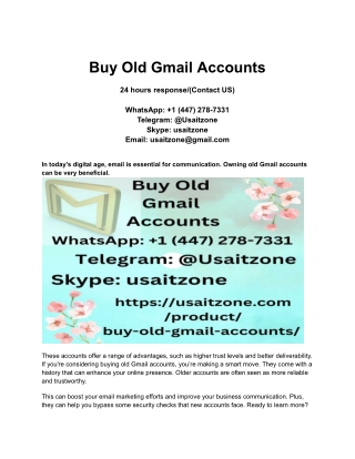 Buy Old Gmail Accounts (1)