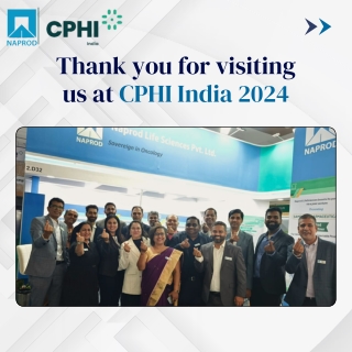 thank you for visiting us at cphi india 2024