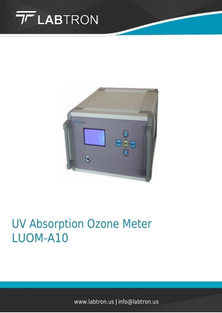 UV-Absorption-Ozone-Meter-LUOM-A10