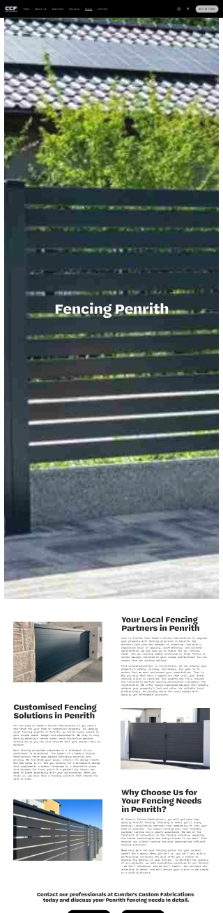 Fencing Penrith