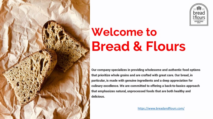 welcome to bread flours