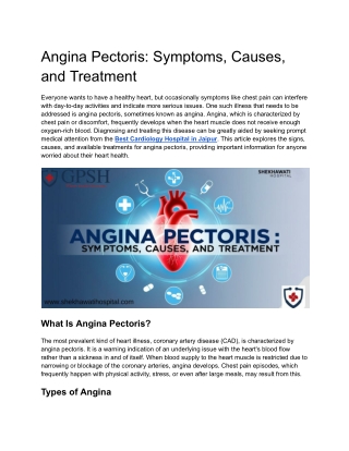 Angina Pectoris_ Symptoms, Causes, and Treatment