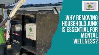 why removing household junk is essential